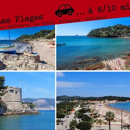 L'Aparte H24,Cosy,Port,Plage,Wifi,Netflix La Seyne-sur-Mer Buitenkant foto